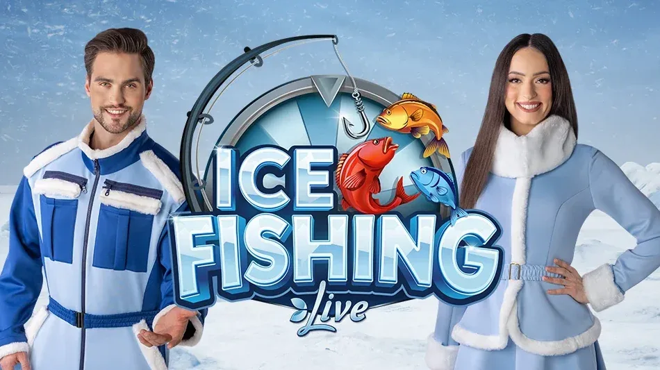 Ice Fishing welcome offer banner